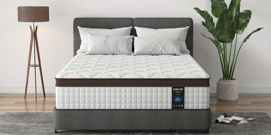 8"/10'/12"/14" Innersprings And Memory Foam Mattress, Hybrid Euro Top Mattress, Mattress In A Box, Twin/Full/Queen Size Optional