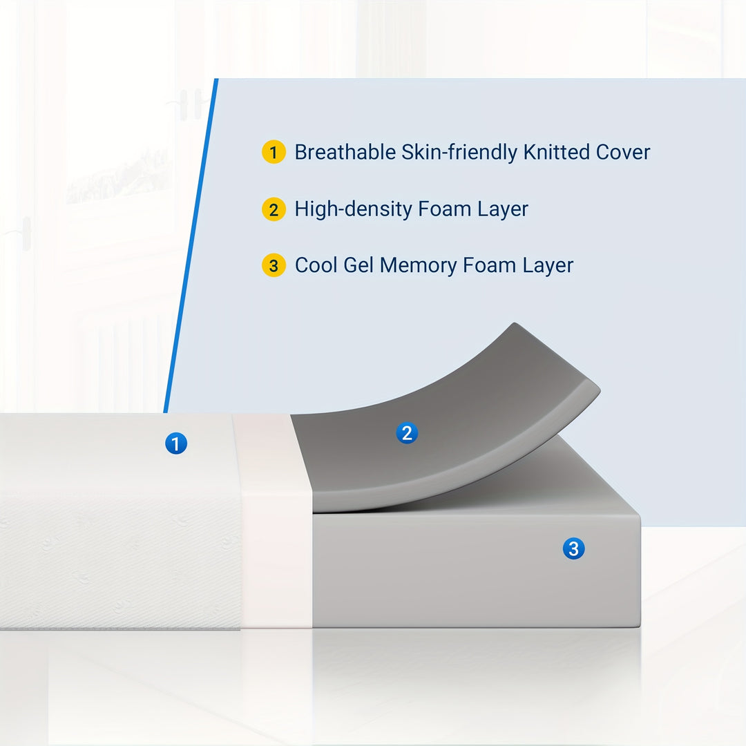 12'' Medium Gel Memory Foam Mattress