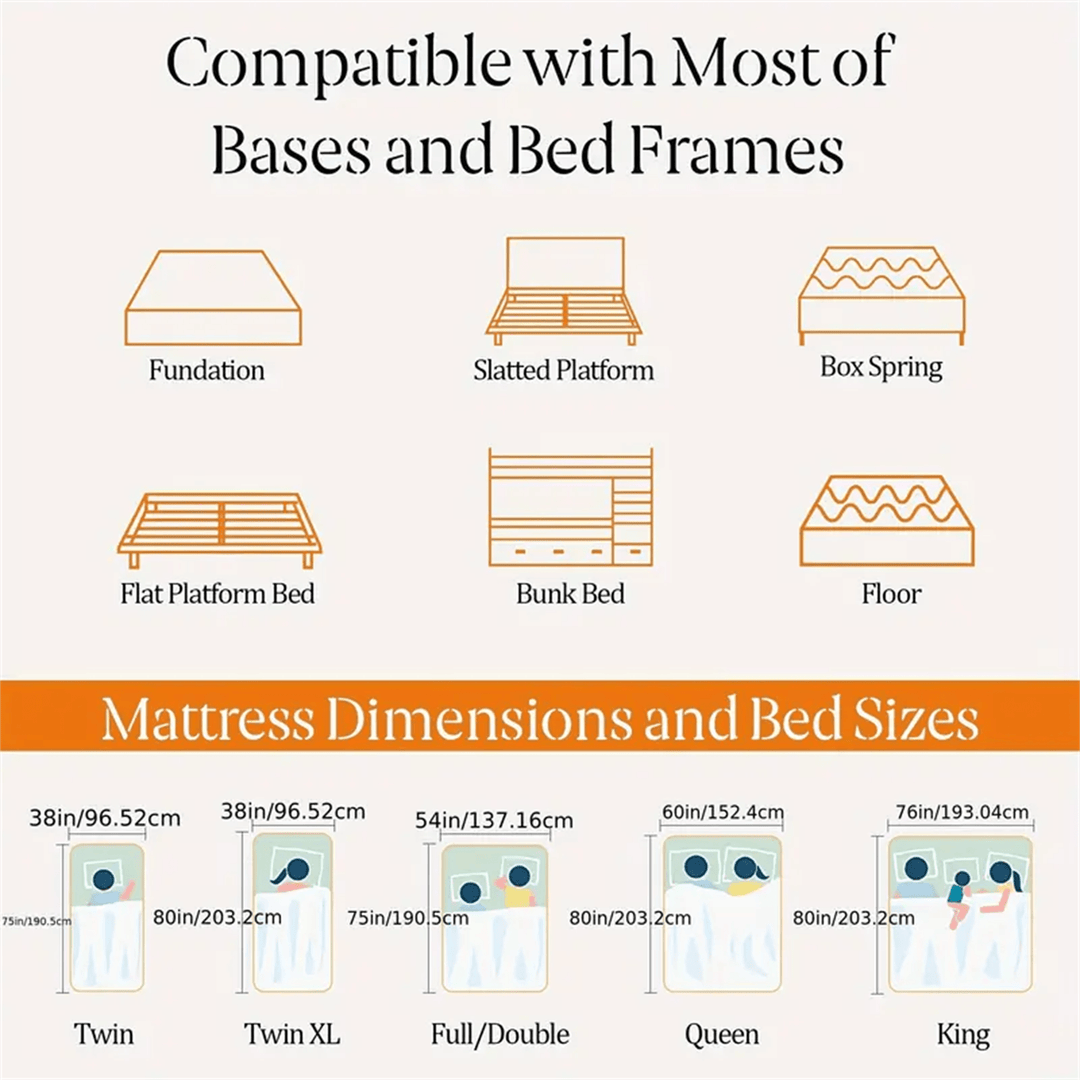 14 Inch New Idle Memory Foam Mattress, Best Mattress Bed in a Box, Gel Mattress Medium Firm Mattress, Gel Bamboo Charcoal AeroFusion Foam,Twin/Twin XL/Full/Queen/King Size