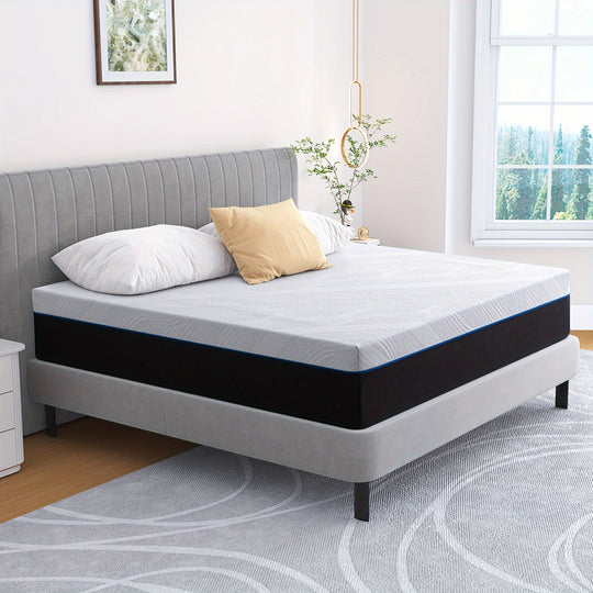 Queen Mattress 10 Inch Thickness Medium Firmness Suitable For RVs, Mattress In A Box, Soft And Comfortable, Easy To Squeeze