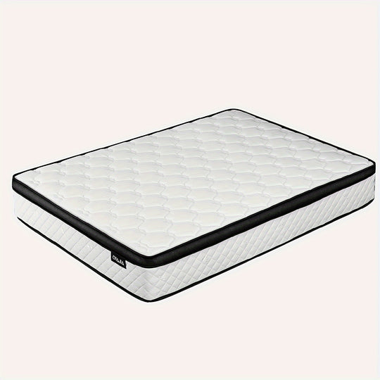 Premium Sponge Mattress - Available In Twin (39x75x12 In), Full (54x75x12 In), Queen (60x80x12 In), And King (76x80x12 In) Sizes - 12 Inches Thick For Ultimate Comfort