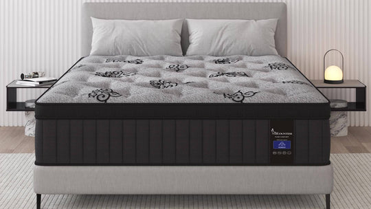 Viscountess Mattress 12"14" Gel Memory Foam Hybrid Pocket Spring Twin Full Queen King Mattress In A Box Medium Firm