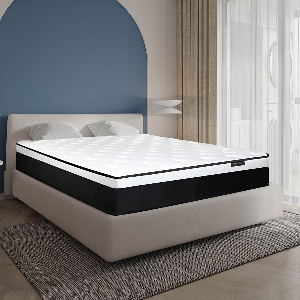 CHEVNI 12 Inch Twin Full Queen  King Mattress Hybrid Mattress Gel Memory Foam Mattress Innerspring In A Box