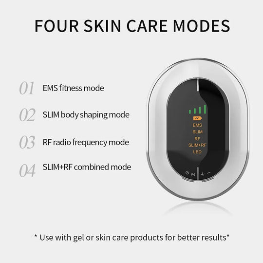 Electric EMS & RF Body Slimming Shaping Massager LED Photon Anti Cellulite Massage Fat Burner Radio Frequency Lose Weight Beauty