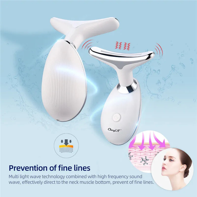 CkeyiN Neck Face Lifting Machine Face Massager. Therapy Eye Massage Tool .