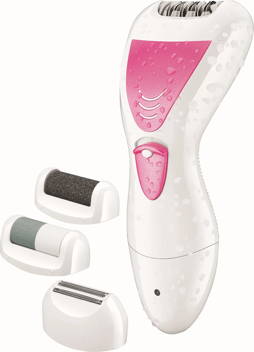 4 in 1 Electric Lady Epilator Cordless multi-function waterpoof hair removal device plucking pedicure device USB Rechargeable