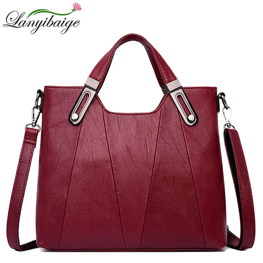 LANYIBAIGE uxury Handbag Womens Designer Leather Handbag Shoulder Crossbody Bag