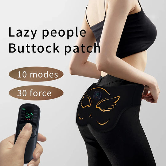 Remote-Controlled EMS Butt Toner: Electric Hips Trainer for Muscle Stimulation, Lifting, and Slimming Body Shaping Fitness Gear