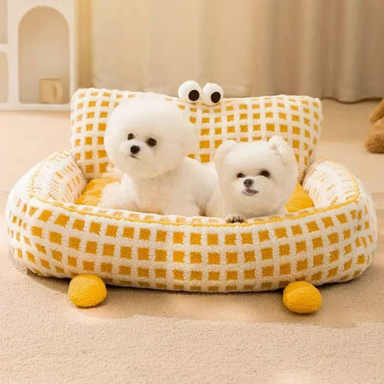 Super Warm Dog Bed Dog Cat Sleeping Sofa Thickened Dog Cushion For Small Medium Large Dogs Chihuahua Teddy