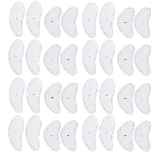 EMS Facial Lifting Electrode Pads: 8/32PCS Self-Adhesive TENS Muscle Stimulator Patches for Face Massage