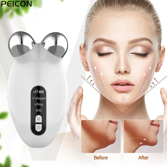 Face Lifting Massager EMS Microcurrent Massager Facial Wrinkle Lift Machine EMS Face Massage Facial Microcurrent  Anti Wrinkle