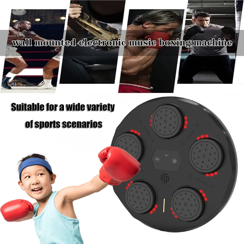 Smart Music Boxing Machine for Kids and Adults Sandbag Boxing Sports Training Agility Reaction Punching Boxing Accessories Equipment