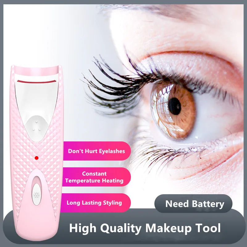 Electric Heated Eyelash Curler Long Lasting Eyelash Makeup Tools Eyelash Curling Tools Makeup tools