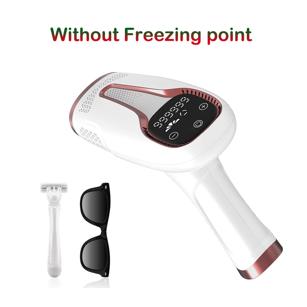 Ice Sensing Laser Epilator Permanent Hair Removal IPL Photoepilator Bikini Body Painless Electric Epilator