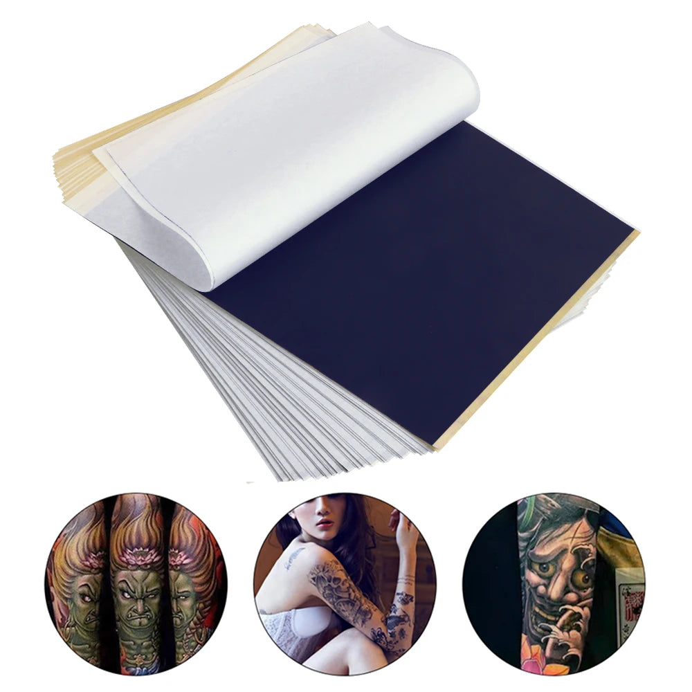 Tattoo Transfer Paper 5/10pcs Master Classic 4 Layers Freehand Tattoo Transfer Machine Thermal Copier High Quality  Stencil