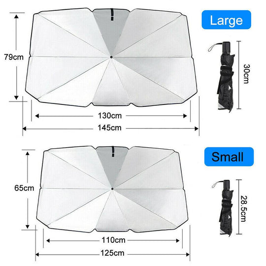 Car Sun Shade Protector Parasol .