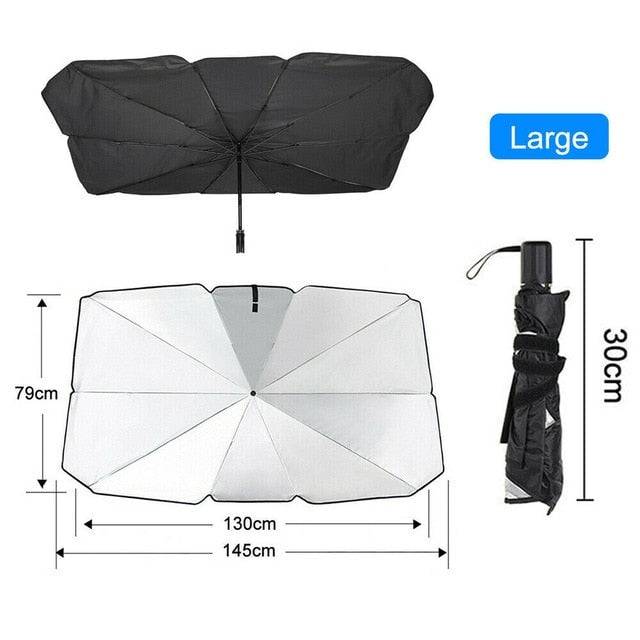 Car Sun Shade Protector Parasol .