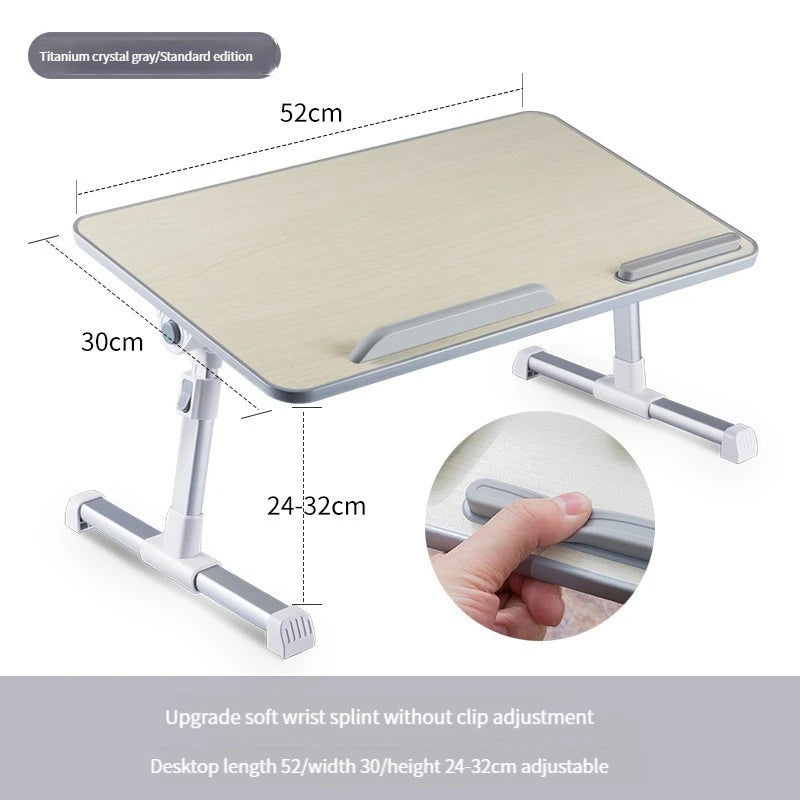 Multi-functional Laptop Desk Portable Adjustable Laptop Stand Study Table Foldable Bed Desk for Bed Sofa Tea Serving Table Stand