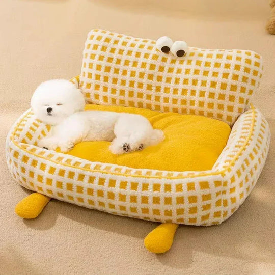 Super Warm Dog Bed Dog Cat Sleeping Sofa Thickened Dog Cushion For Small Medium Large Dogs Chihuahua Teddy