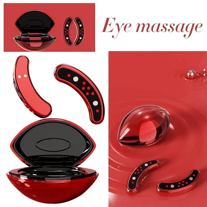 Mini Eye Beauty Device EMS Micro Current Eye Massager Anti Aging Dark Circle Therapy Eye Care Tool