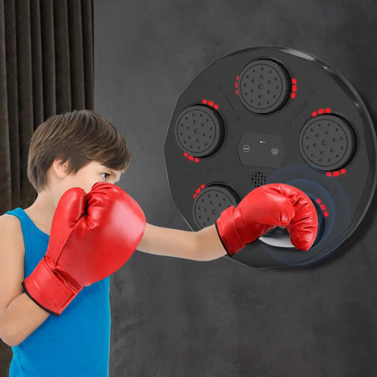 Smart Music Boxing Machine for Kids and Adults Sandbag Boxing Sports Training Agility Reaction Punching Boxing Accessories Equipment