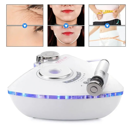 RF Multi-functional Skin Tightening Device: Home Use Radio Frequency Facial & Eye Lifter for Enhanced Skin Care