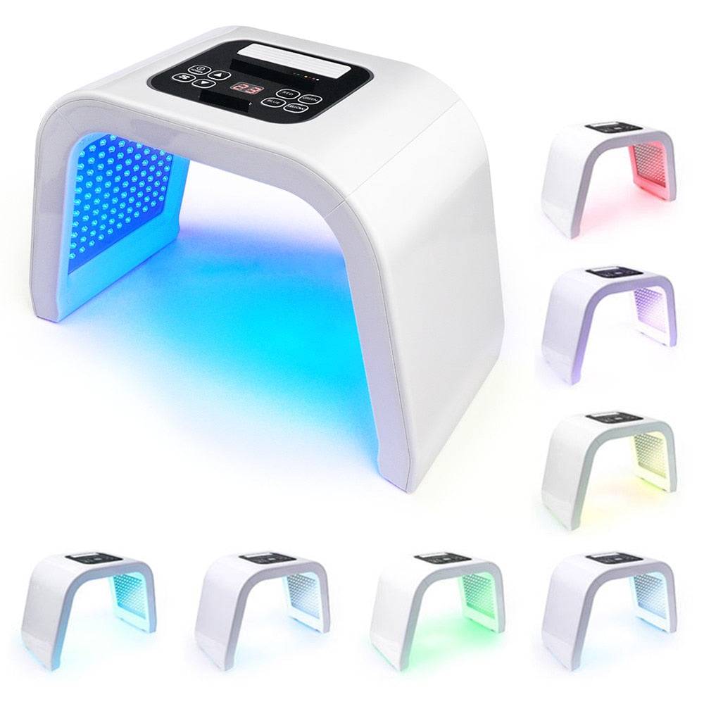 7-color PDT LED photon heating face and body facial mask machine salon for skin rejuvenation