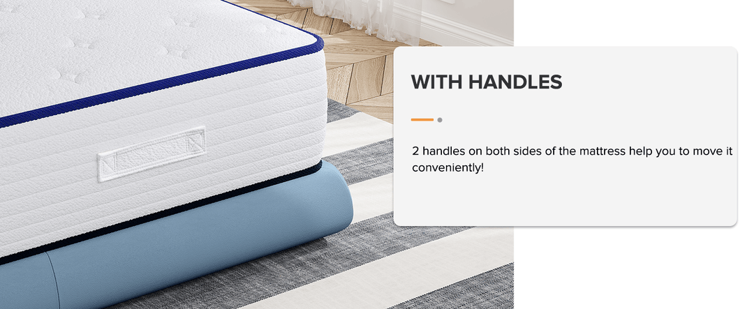 10-Inch Medium Firm Hybrid Mattress - Individual Pocket Springs & Cool Gel Memory Foam, Enhanced Edge Support, Motion Isolation, Pressure Relief - Mattress in a Box