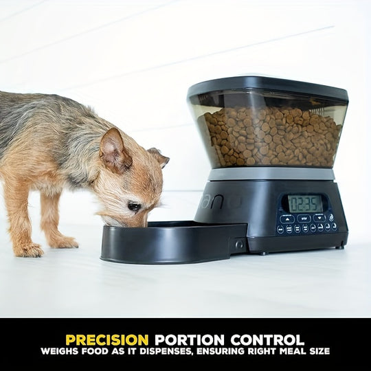 7.5 Lbs Gamma2 Nano Programmable Automatic Pet Feeder for Cats and Dogs