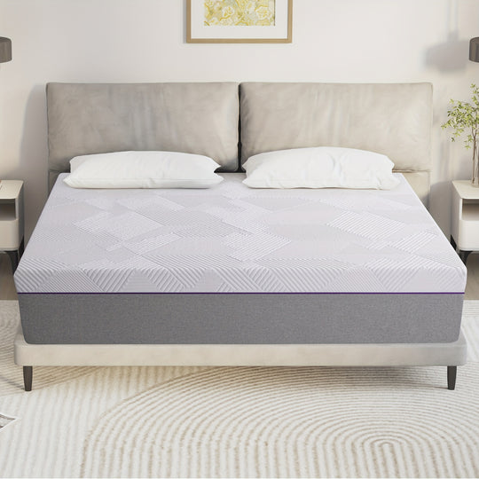 12" Queen Memory Foam  Mattress Edge Support Silence Relief Pressure Multi-size Options