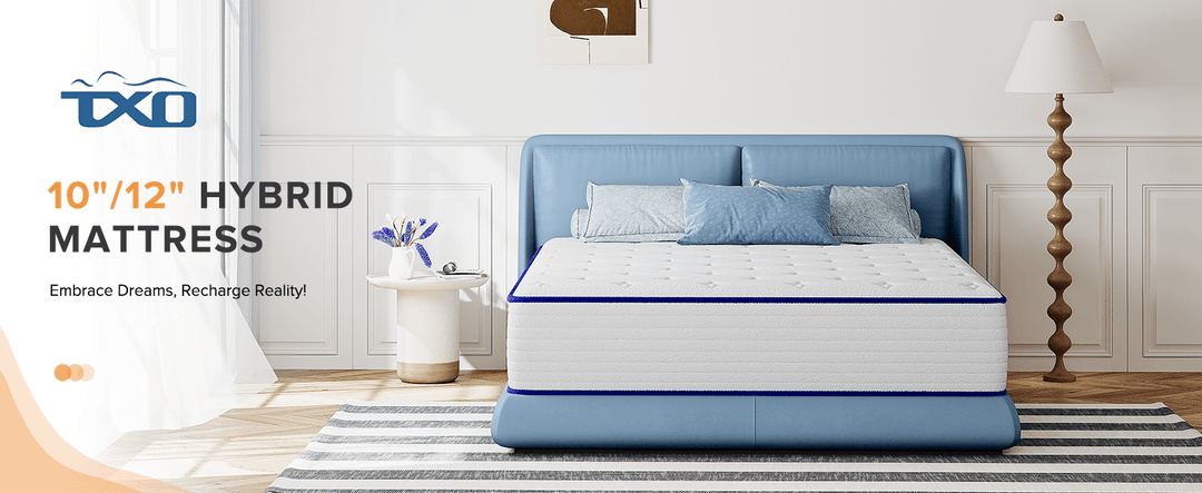 12-Inch Medium Firm Hybrid Mattress - Individual Pocket Springs & Cool Gel Memory Foam, Enhanced Edge Support, Motion Isolation, Pressure Relief - Mattress in a Box