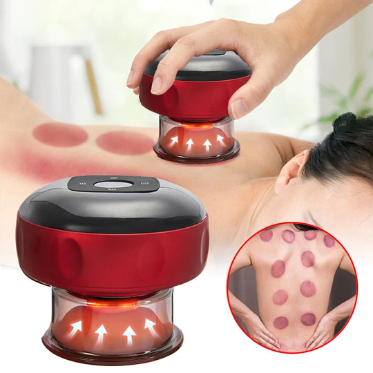 Electric Vacuum Cupping Massage Body Cups Anti-Cellulite Therapy Massager